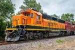 BNSF 3033, EMD GP40X, ex ATSF 3803 